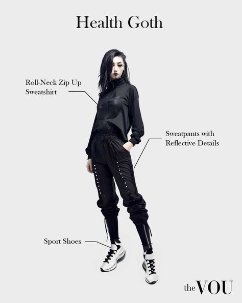 Goth Styles, Types Of Goth, Bubble Goth, Hippie Goth, Goth Outfit Ideas, Health Goth, Goth Subculture, Goth Outfit, Fashion Outfit Ideas