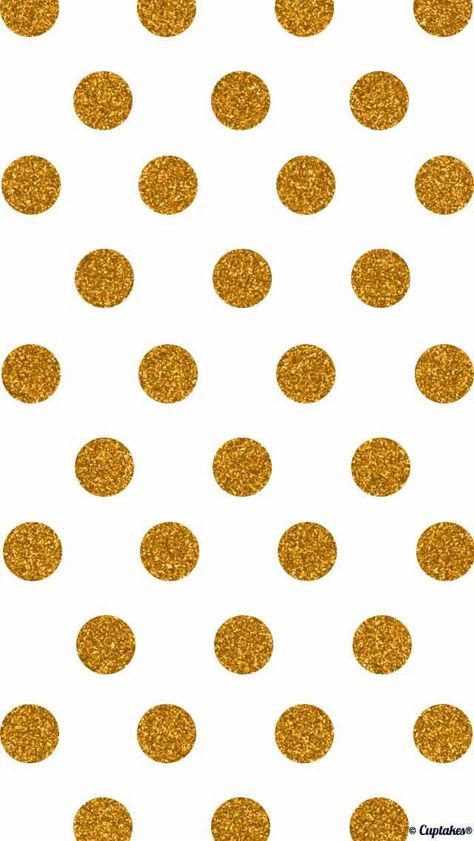 Gold dots Kate Spade Wallpaper, White And Gold Wallpaper, Polka Dots Wallpaper, Iphone 5 Wallpaper, Dots Wallpaper, For Wallpaper, Gold Polka Dots, Gold Wallpaper, White Iphone