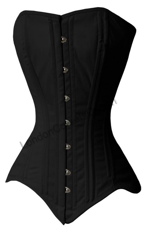 Double Steel Boned Overbuset Waist Trainer Shaper Hourglass Twill Cotton Corset Corset Material - Cotton Corset Colour - Black , White (Message us for other colours) Corset Sizes - 3XS ~ 7XL (Message us for other sizes) Heavy Duty, Steel Boned Corset Reduce Waist up to 4" It can be used for Tight Lacing, Shaping and waist Training Strong Ribbon at Waist Level 100% Cotton Twill Jeans as Lining 5" Modesty Panel at the back This Fashion Corset used in Clubbing , Cosplay , Wedding , Party's and Slim Corset Outfit Party, Long Corset, Cosplay Wedding, Custom Corsets, Fashion Corset, Cotton Corset, Corset Training, Corset Outfit, Steel Boned Corsets