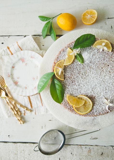 Sweet Laurel, Lemon Cake Easy, 8 Inch Cake, Quick Cake, Sugar Free Sweets, Dessert Photography, Cake Photography, No Sugar Foods, Sugar Free Desserts