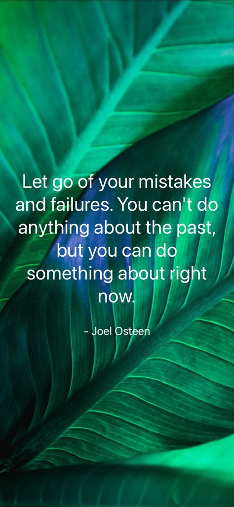 Quotes On Words, Joel Osteen Quotes Encouragement, Keep The Faith Quotes, Better Attitude, Bible Tips, Hidden Quotes, Life Wisdom Quotes, Joel Osteen Quotes, Mistake Quotes