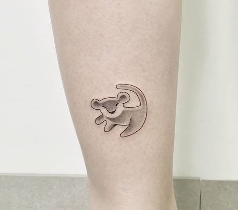 Simba Tattoo Lion King, 28 Tattoo, Simba Tattoo, Pokemon Tattoos, Pokemon World, Lion King Tattoo, Cute Animal Tattoos, King Tattoo, Tiny Tattoos For Women