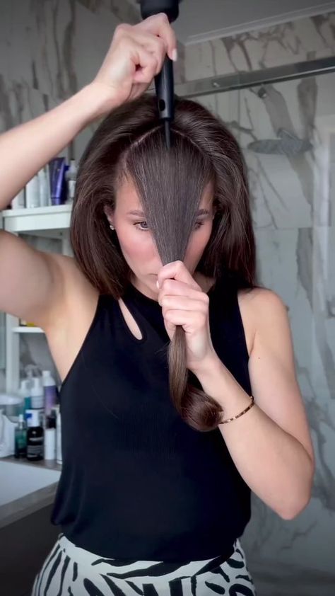 Awesome Hairstyles | The Best hair tutorials 😍😍 By @nerminyes ❤️ . *No copyright infringement was intended. If you are the author of this video and do not want… | Instagram How To Keep Your Hair Out Of Your Face, Braiding Hacks Easy Diy, Easy Hairstyles For The Office, Hairdos With Extensions, Ponytail Hacks For Fine Hair, Hair Bands Hairstyles, How To Ponytail, Big Clip Hairstyles, Hairstyles For Funerals