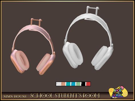 Sims 4 Back To School Cc, Sims4 Cc Headphones, Sims 4 Student Cc, Sims Headphones, Sims 4 Cc Apple Products, Headphones Sims 4 Cc, Sims 4 Cc Headphones, Sims 4 Headphones Cc, Sims 4 Cc Kids Room