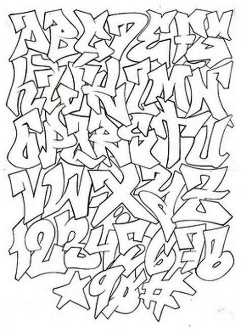 graffiti alphabet for graffiti project Graffiti Alphabet Wildstyle, Mononoke Anime, Graffiti Alphabet Styles, Alphabet Graffiti, Graffiti Images, Graffiti Names, Graffiti Lettering Alphabet, Graffiti Art Letters, Graffiti Wildstyle