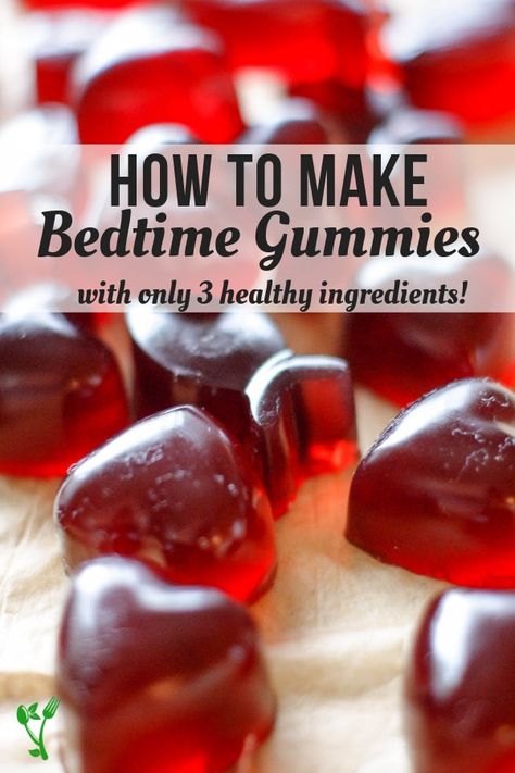 3 Ingredient Bedtime Gummies (Paleo, GAPS) - Prepare & Nourish Bedtime Gummies, Healthy Gummies, Homemade Gummies, Grass Fed Gelatin, Gaps Recipes, Gummies Recipe, Gelatin Recipes, Tart Cherry Juice, Gaps Diet