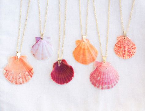 ༄ Colorful 𝗦𝗰𝗮𝗹𝗹𝗼𝗽 𝗦𝗵𝗲𝗹𝗹 necklaces from the beaches of Portugal 🐚🧡🩷❤️ Every shell tells a story of sun, sand, and sea – just a little bit of ocean magic captured in jewelry✨🌊 The shell necklace in this photo are: 𖦹 Coral Scallop shell 𖦹 Soft Pink Scallop Shell 𖦹 Grape Scallop Shell ~ 𝙨𝙤𝙡𝙙 𖦹 Orange Pumpkin Scallop Shell 𖦹 Pink Scallop Shell 𖦹 Orange Sunrise Scallop Shell Each necklace in my collection is crafted with love, combining the gold plated stainless steel chain with handpicked s... Ocean Magic, Orange Sunrise, Sand And Sea, Scallop Shell, Orange Pumpkin, Scallop Shells, Shell Necklace, Pumpkin Orange, Shell Necklaces