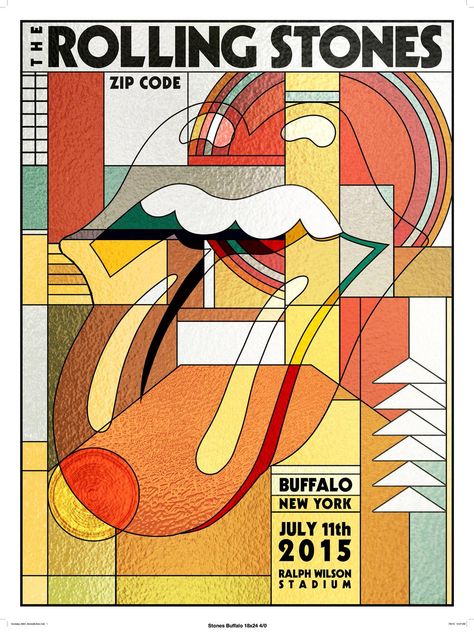 Rolling Stones Poster, Rolling Stones Concert, Rock Band Posters, Vintage Music Posters, Buffalo New York, Concert Poster, Picture Collage Wall, Tour Posters, Rock Posters