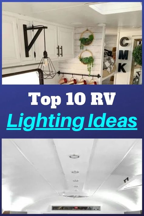 Top 10 RV Lighting Ideas Pinterest 2 String Lights Rv Interior, Rv Hanging Lights, Rv Ceiling Light Makeover, Rv Awning Lights, Diy Rv Lighting Fixtures, 12 Volt Lighting Fixtures, Rv Light Covers, Rv Light Cover Diy, Diy Rv Light Covers