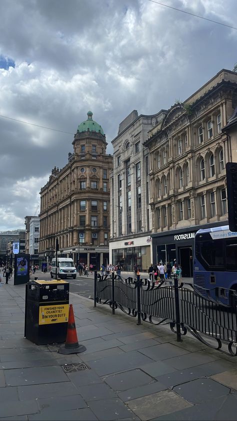 Glasgow Scotland Aesthetic, Glasgow Aesthetic, Glasgow Shopping, Scottish Lifestyle, Cardiff Uni, Grey November, Scotland Aesthetic, Glasgow University, England Aesthetic