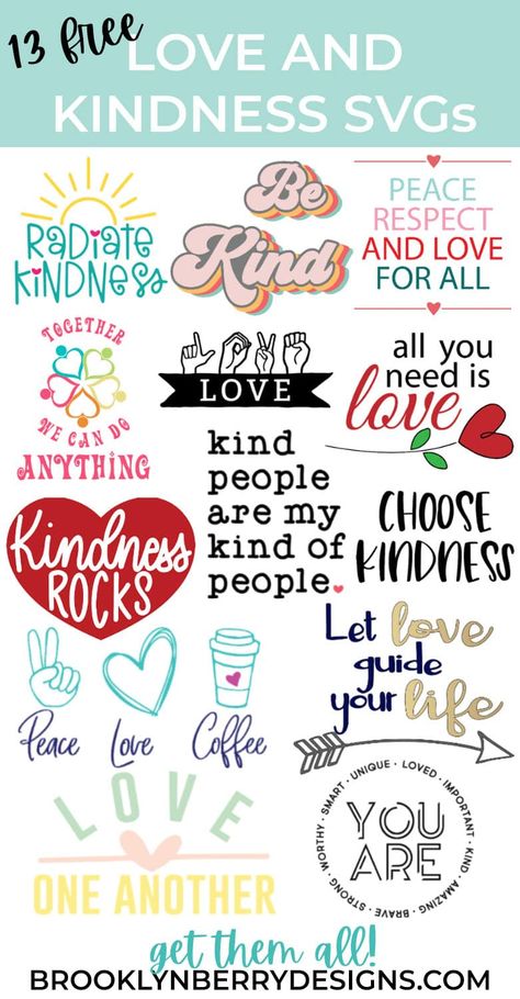 Be kind svg - a retro 70s style lettering to promote love and kindness Craft Blanks, Kindness Svg, Silhouette Cameo 4, Cricut Svg Files Free, Free Svg Files For Cricut, Free Svgs, Love And Kindness, Cricut Projects Beginner, Free Svg Files