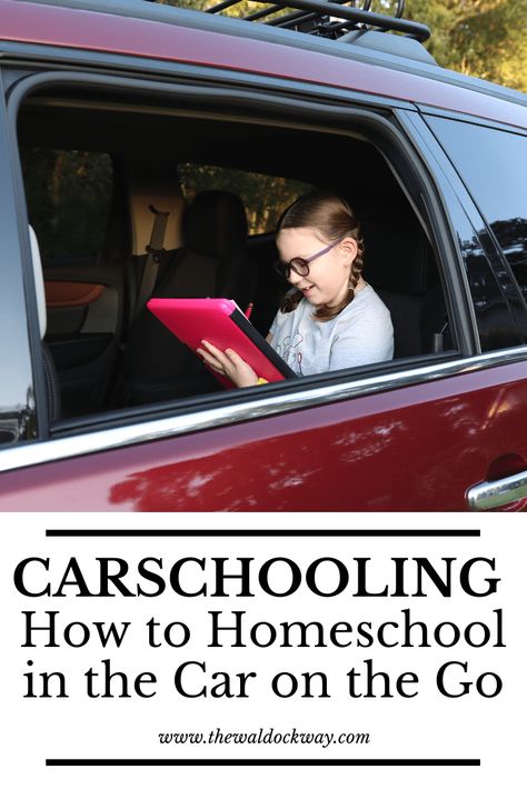 Homeschool On The Go, Car Family, How To Homeschool, Waldorf Montessori, Clean Book, Real Parents, Learning Time, Homeschool Help, Attachment Parenting