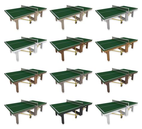 RH Ping Pong Table | Patreon Green Play, Sims 4 Downloads, Pong Table, Sims 4 Custom Content, Ping Pong Table, Sims 4 Mods, Ping Pong, The Sims 4, The Sims