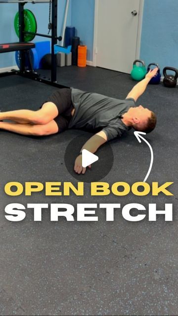 Mitch Israel, DC | Movement & Mobility Specialist on Instagram: "📖OPEN BOOK STRETCH😮‍💨  Do you this stretch to open up your mid-back? It’s a great move, but you may be doing it wrong!   Try this simple variation to take it to the next level!  The issue with the mainstream version of this stretch is that most people cheat when opening up to touch the ground behind them. They just end up moving through their shoulder and not their thoracic spine.  Well, instead of reaching with your arm, keep your hand on your chest when you “open the book” so you can maximize that rotation through the thoracic spine.  Also, take it up a notch by channeling your inner zen and JUST BREATHE! Take a breath out as you rotate so you can go further into that rotation range! 🫁  - Move it or Lose it!  If this ex Thoracic Spine Stretches, Spine Stretches, Mckenzie Method, Thoracic Spine, Take A Breath, Just Breathe, Open Book, April 22, Move It