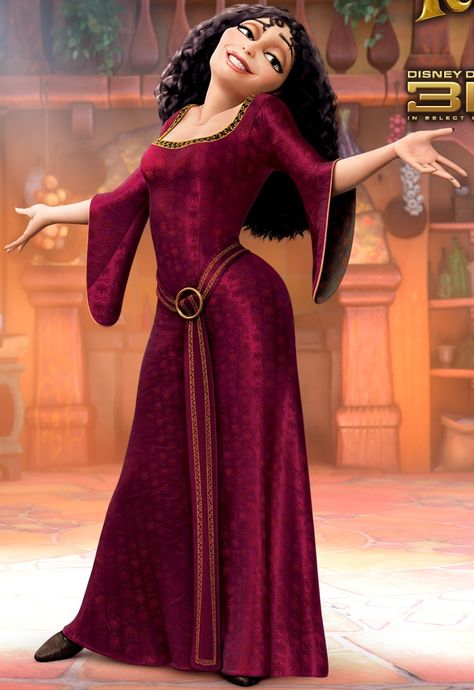 Who Is Mother Gothel | Mother Gothel - Disney Versus Non-Disney Villains Wiki Tangled Mother Gothel, Mother Gothel, Evil Stepmother, Mother Knows Best, Halloween Series, Tangled Rapunzel, Disney Rapunzel, Disney Cosplay, Disney Tangled