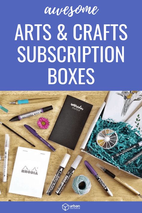 Art Subscription Boxes Art Subscription Boxes, Cheap Subscription Boxes, Best Monthly Subscription Boxes, Art Supply Box, Subscription Box Business, Craft Box Subscription, Box Subscriptions, Catalog Request, Sketch Box