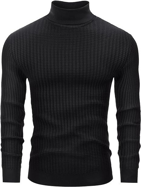 Lion Nardo Men's Turtleneck Sweater Slim Fit Turtle Neck Sweater for Men Long Sleeve Pullover Sweater Thermal Sweater Mens Pullover Sweater, Casual Turtleneck, Mens Turtleneck, Tall Sweater, Slim Fit Sweater, Thermal Sweater, Pullover Sweater Men, Lightweight Blazer, Mens Thermals