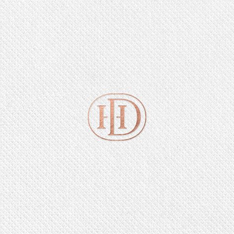 Logo With Name Design, An Monogram, Hd Logo Design, H Monogram Logo, Hc Monogram, Wedding Branding Design, 3 Letter Logo, Monogram Inspiration, D Logo Design