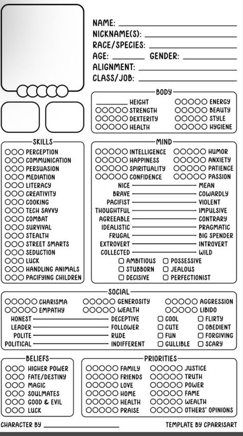 Generated Description with relevant hashtags. Character Art Sheet Template, Character Creation Template, Characters Sheet Template, Dnd Character Sheet Simple, Character Poses Sheet, Character Creator Sheet, Character Bio Ideas, Character Backstory Template, Character Sheet Template Writing