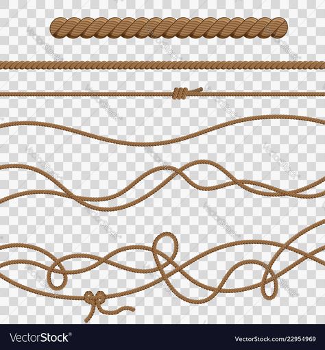 Rope Illustration Design, Procreate Ipad Art, Procreate Ipad, Ipad Art, Jute Rope, Black Stripes, Twine, Adobe Illustrator, Illustration Design