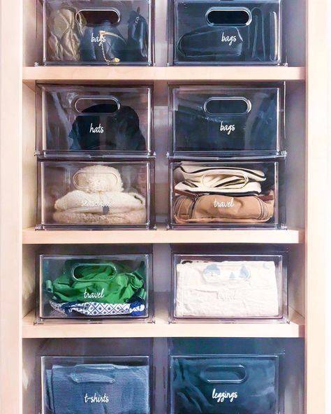 Pack Rat, Organizational Tips, Organization Station, Home Edit, Wardrobe Organisation, House Organisation, The Home Edit, Small Closet Organization, Organization Inspiration