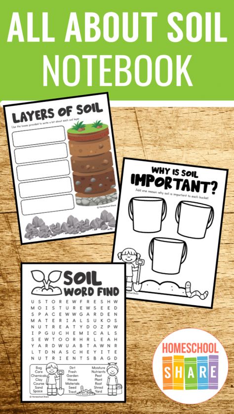 Up In The Garden Down In The Dirt, Earth Science 1st Grade, Elementary Agriculture Activities, Layers Of Soil Activity For Kids, Farm Learning Activities, Soil Activities For Kids, Elementary Agriculture, Soil Experiment, Agriculture Education Lessons