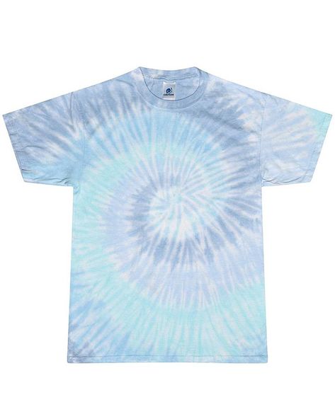 Adult 5.4 oz., 100% Cotton T-Shirt - LAGOON - XL | Tie-Dye Adult 5.4 oz. Cotton T-Shirt in Lagoon Size XL Rainbow Tie, Tie Dye Shirts, Tie And Dye, Tie Dye Shorts, Tie Dye Shirt, Dye Shirt, Tie Dye T Shirts, Tie Dyed, Dye T Shirt