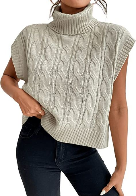 Knitted vest outfit