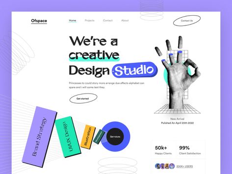 Creative Agency Website, Landing Page Inspiration, Case Study Design, Agency Website Design, Directory Design, Creative Design Agency, Creative Design Studio, Portfolio Website Design, Webpage Design