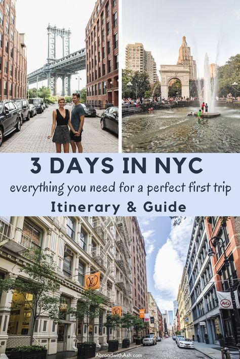 Long Weekend In Nyc, Weekend New York Trip, New York Fall Itinerary, New York Weekend Itinerary, Weekend Trip To New York, 3 Day Nyc Itinerary, Nyc Weekend Itinerary, Dinner In Manhattan, Nyc Itenary