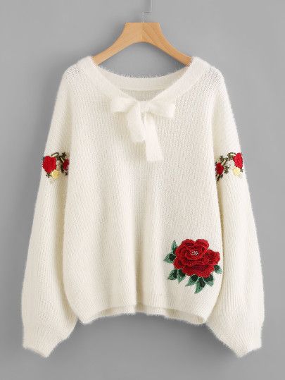 Fluffy Jumper, Winter Mode Outfits, Neat Casual Outfits, Stylish Short Dresses, Women Sweaters Winter, Trendy Fashion Tops, Embroidery On Clothes, Stylish Party Dresses, Stylish Sweaters