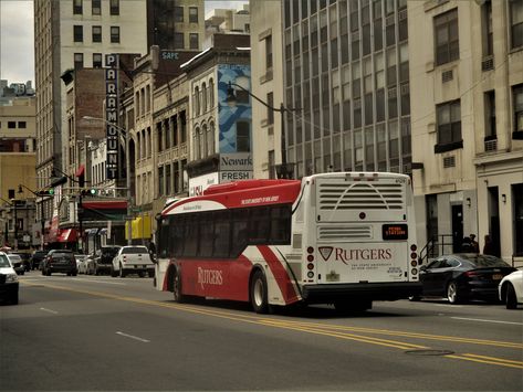 Rutgers Shuttle on Market St. in Newark. Rutgers Newark, Dream College, African Dress, Quick Saves