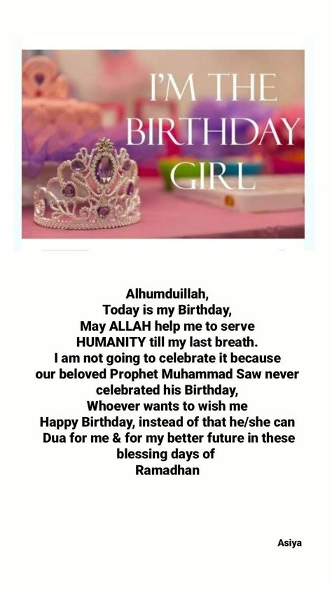 Today's My Birthday Quotes, Islamic Birthday Wishes For Best Friend, Islamic Birthday Wishes For My Self, Islamic Birthday Wishes For Friend, Dua For Birthday Wishes, Today Is My Birthday Quotes, Alhamdulillah For Another Year Birthday, Birthday Islamic Wishes, Birthday Dua Islam