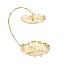 Gold Lotus, Earring Storage, Lotus Leaf, Dressing Tables, Necklace Ring, Leaf Jewelry, Jewelry Tray, Counter Tops, Gold Branding