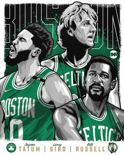 Boston Celtics Wallpapers, Boston Celtics Art, Cool Basketball Pictures, Celtics Wallpaper, Nba Posters, Boston Celtics Players, Boston Celtics Basketball, Marcus Smart, Celtics Basketball