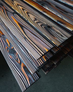 Shou Sugi Ban Siding, Charred Wood Siding, Tre Kunst, Charred Wood, Sugi Ban, Shou Sugi Ban, Quote Diy, Wood Siding, Woodworking Projects Diy