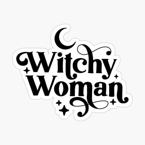 Get my art printed on awesome products. Support me at Redbubble #RBandME: https://www.redbubble.com/i/sticker/Witchy-woman-aesthetic-sticker-by-ForestWitchShop/153443082.EJUG5?asc=u Retro Witchy Aesthetic, Witch Aesthetic Stickers, Witchy Stickers Aesthetic, Witchy Stickers Printable, Witchcore Wallpaper, Stickers For Cricut, Witchy Illustration, Witchy Designs, Magic Doodle