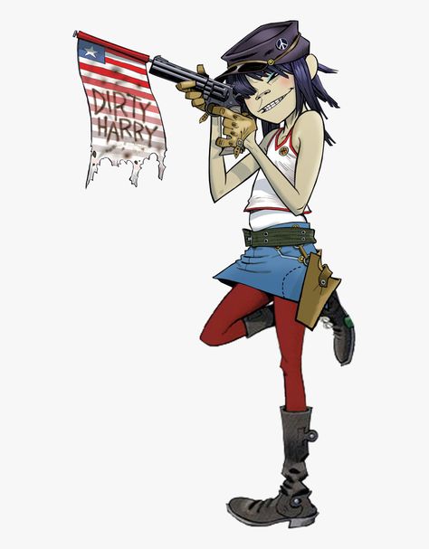 Noodle Phase 2, Noodle Gorillaz, Gorillaz Noodle, Dirty Harry, Phase 2, Gorillaz