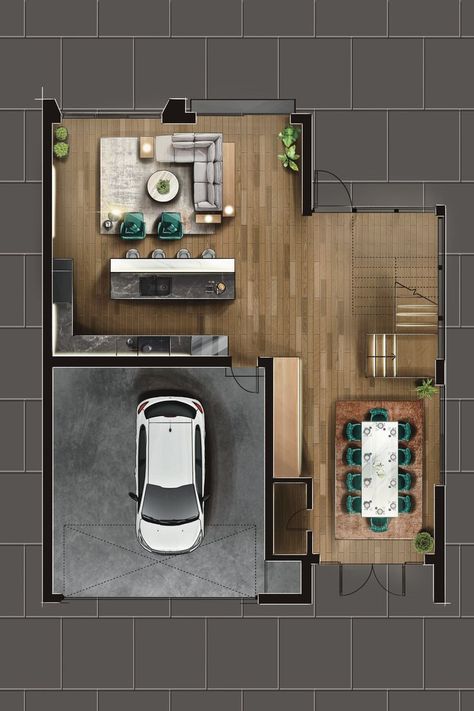 Floor Plan Procreate, Procreate Floor Plan, Artistic Interior, Interior Architecture Sketch, 2d Floor Plan, Loft House Design, Interior Floor Plan, Modern House Floor Plans, Pod House