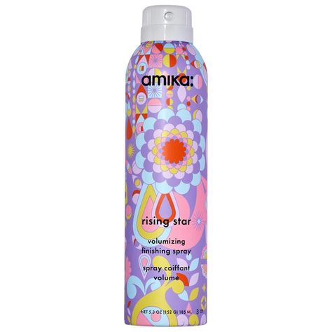 Rising Star Volumizing Finishing Spray - amika | Sephora Amika Hair Products, Salon Price List, Volumizing Spray, Thickening Shampoo, Finishing Spray, Flat Hair, Soy Protein, Sea Buckthorn, Body Makeup