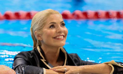 Holly Willoughby has been sharing more and more of her home life since her Wylde Moon... Swimming Pools, Swimming Pool House, London Home, Holly Willoughby, Morning Star, Dream Decor, Private Pool, This Morning, Swimming Pool