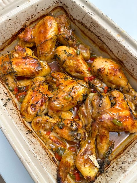 Southern Baked Chicken Southern Baked Chicken, Dark Meat Chicken, Easy Family Dinner Ideas, Easy Family Dinner, Baked Chicken Recipes Easy, Family Dinner Ideas, Chicken Pieces, Easy Baked Chicken, All Purpose Seasoning