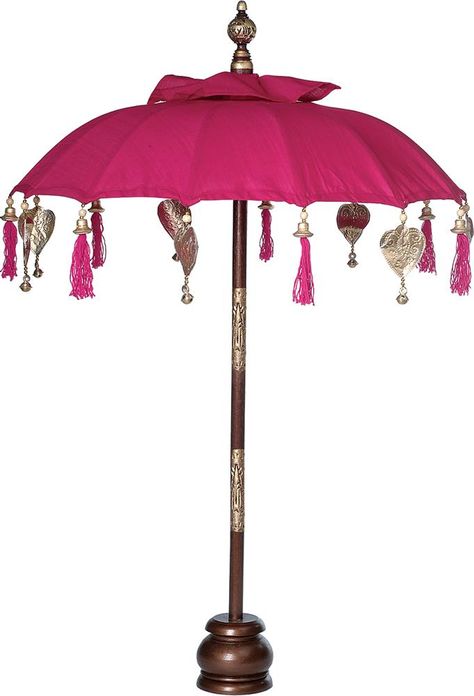 Fuchsia Pink Balinese Festival Parasol Wedding Paper Parasol, Pretty Umbrellas, Umbrella Decor, Parasol Wedding, Paper Parasol, Umbrella Decorations, Vintage Patio, Umbrella Art, Fuschia Pink