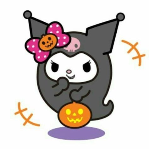 Kuromi Halloween, Hello Kitty Halloween Wallpaper, Cute Halloween Drawings, Icon Halloween, Hello Kitty Clipart, Halloween Icon, Halloween Wallpaper Cute, Hello Kitty Aesthetic, Spooky Tattoos