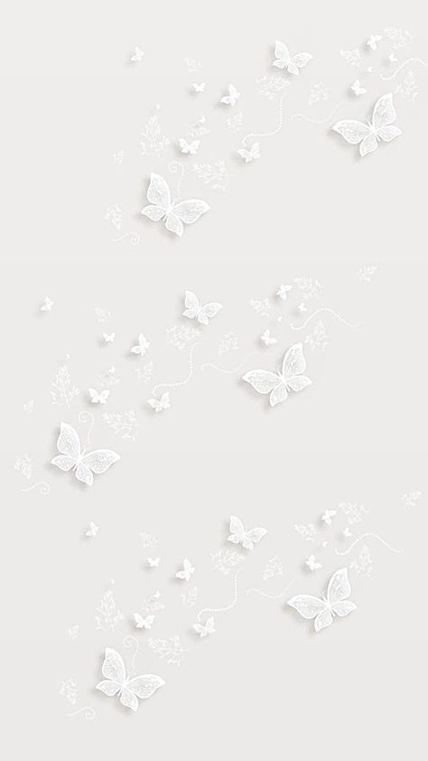 Pin by 𝔐𝔦𝔰𝔰 𝔑𝔶𝔞𝔞 on Wallpaper. in 2022 | New wallpaper iphone, Phone wallpaper design, Cute simple wallpapers Butterfly Wallpaper White, Butterfly White Background, Phone Wallpaper Pastel, Seni Resin, White Wallpaper For Iphone, New Wallpaper Iphone, Paper Background Design, Butterfly Wallpaper Iphone, Simple Phone Wallpapers