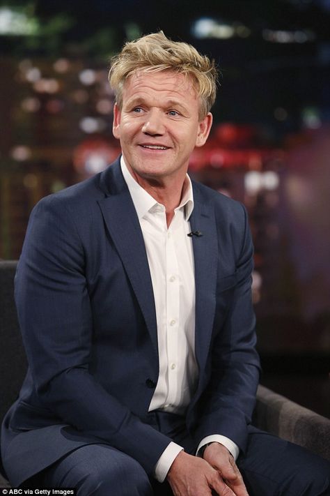 Really? Whilst Gordon Ramsay is every bit the doting dad to his brood, the 49-year-old admitted that he has enlisted the help of his only son Jack, 16, to keep tabs on 17-year-old daughter Megan's social life Gorden Ramsay, Gorden Ramsey, Gordon Ramsay Funny, Chef Ramsey, Bar Rescue, Kitchen Nightmares, Chef Gordon, Chef Gordon Ramsay, Teenage Daughters