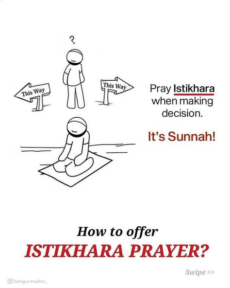 Tears of Ummah❤ on Instagram: “Take your Decision and Pray Istikhara prayer. If the matter is good for your Deen, Dunya and Akhirah, Allah would facilitate the process…” How To Pray Istikhara, Istikhara Prayer, Deen Dunya, Mecca Images, Mecca, Decision Making, Relationship Quotes, Our Life, Stuff To Do