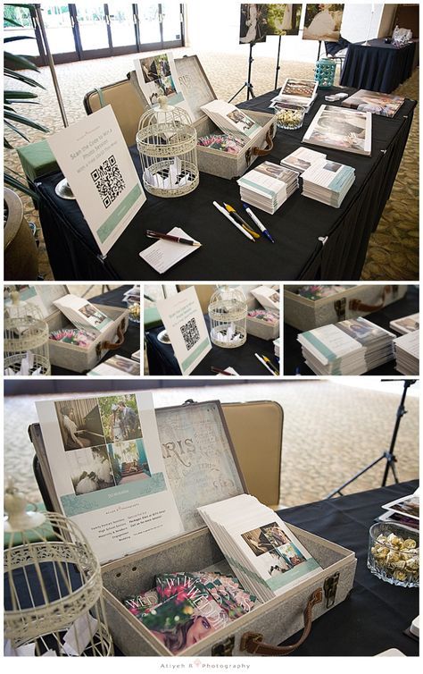 Photographer Booth Display, Wedding Vendors Booth, Wedding Officiant Business, Wedding Expo Booth, Wedding Show Booth, Booth Display Ideas Diy, Bridal Show Booths, Photography Booth, Boho Wedding Backdrop