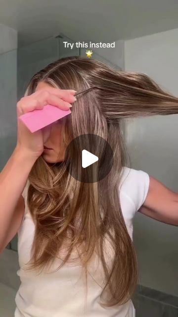 Easy Hairstyles For The Office, Party Hairstyles For Long Hair Straight, Ponytail Hairstyles For Nurses, Hairstyles Long Layered Hair, Ponytail Round Face, Layered Hair Hairstyles Tutorials, Day 2 Hair, Easy Hairstyles For Long Hair Tutorial, Updo Easy Hairstyles