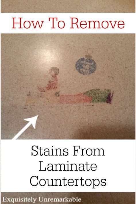 Clean Laminate Countertops, Remove Rust Stains, Clean Countertops, Kitchen Countertops Laminate, Natural Cleaning Solutions, Diy Cleaning Solution, Remove Stains, Laminate Countertops, What To Use